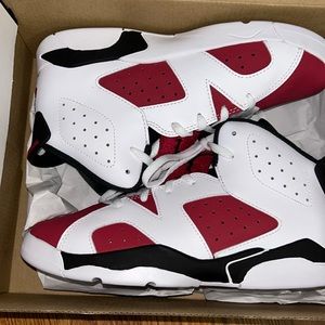 Jordan 6 Retro (PS) white/Carmine-Black3Y